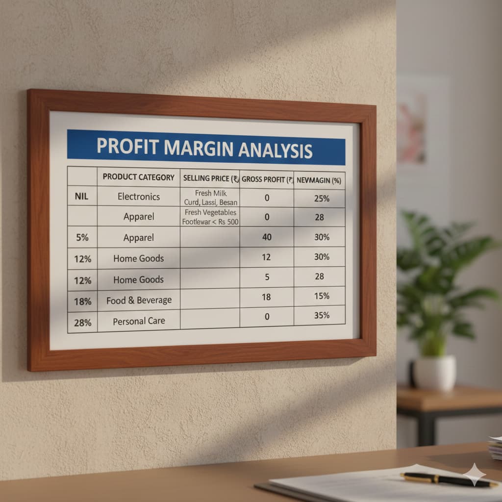Profit vs Margin Graph